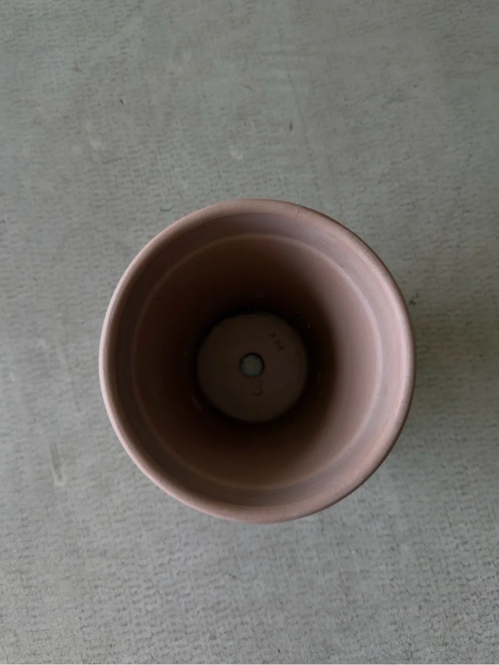 IKEA / Small Terracotta Planter / Taupe